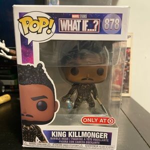 NEW Funko Pop! Marvel King Killmonger (What If...?) IN STOCK Pop 878